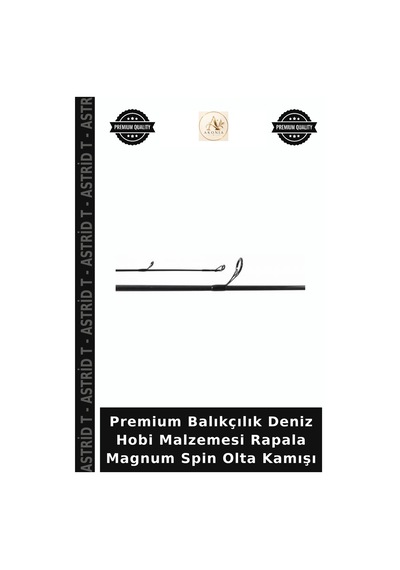 Premium Balıkçılık Deniz Hobi Malzemesi Rapala Magnum Spin Olta Kamışı 210cm - 4-10lb