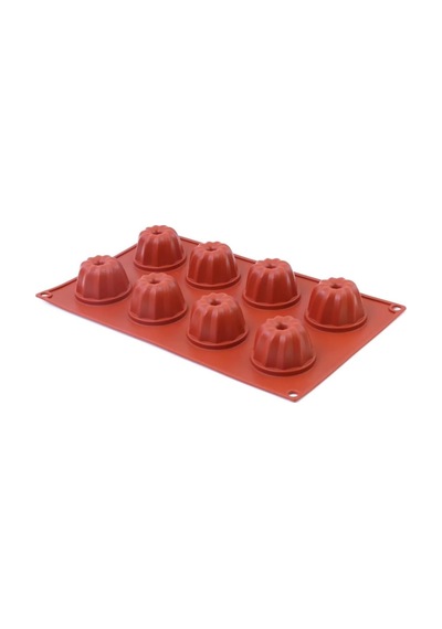 Siliko World Silikon Muffin Kek Pasta Kalıbı, Kahverengi Diğer
