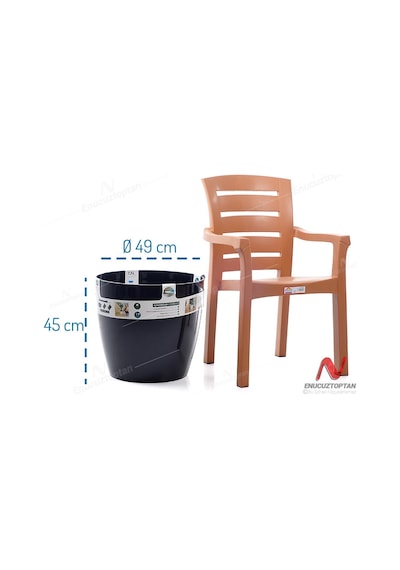 Serinova Yk07 Yakut Saksı No:7 - 66 Litre | Id2855