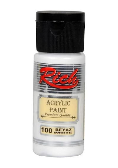 Rich Akrilik Boya Beyaz 30Cc