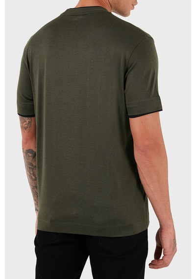 Emporio Armani Erkek T Shirt Em002939 Af18312 U8120 Haki Haki