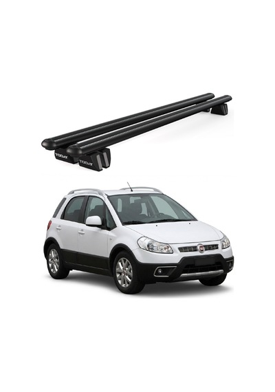 Pençe Fiat Sedici Ara Atkı 2006-2014 Uyumlu Siyah Ara Atkı Port Bagaj Tavan Barı