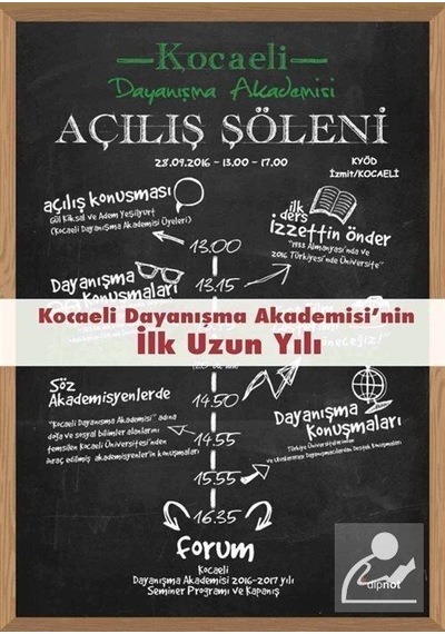 Kocaeli Dayanışma  Akademisi'nin İlk Uzun Yılı- Dipnot