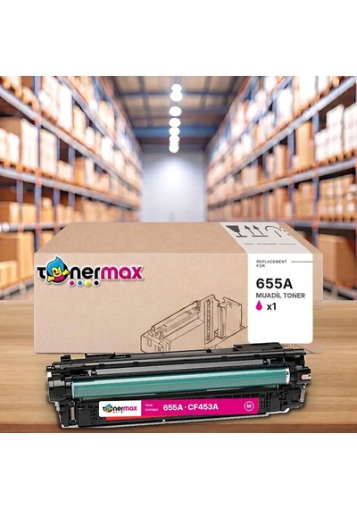 Hp 655a Cf453a Kırmızı Uyumlu Toner - Çipli / Color Laserjet Enterprise M652 / M653 / Mfp M681 / M682