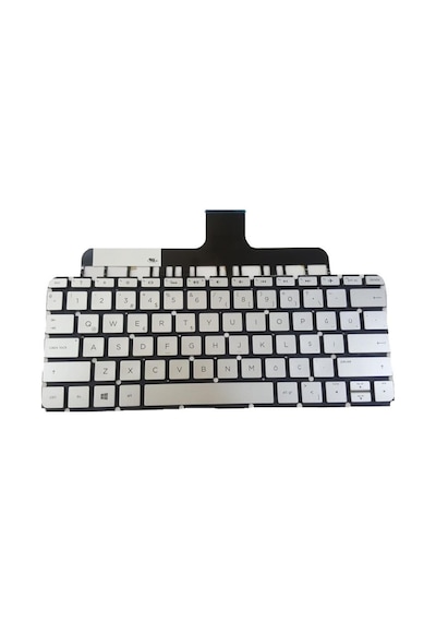 HP Uyumlu Envy 13-AB002NT X9Y46EA Notebook Klavye (Gri TR) ışıklı