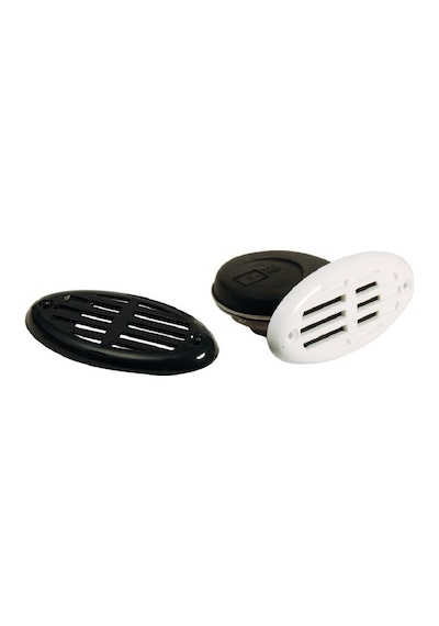 Tekne Kornası, 12V, Gömme Korna, Beyaz Kapaklı, 110dB