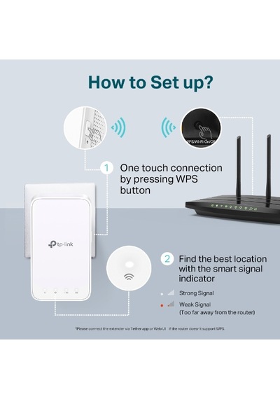 TP-Link RE300 AC1200 1200Mbps Mesh Kablosuz Menzil Genişletici