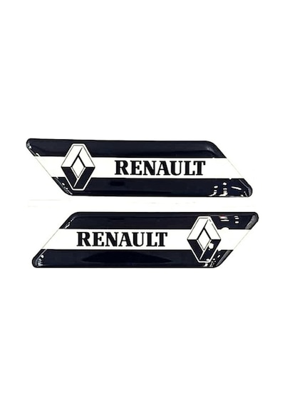 Damla Sticker Renault Dizayn Tasarım Çamurluk Logosu - Çamurluk Logosu Renault