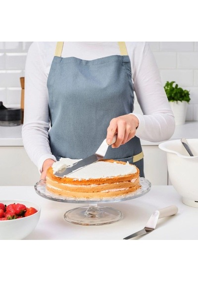 Ikea Lättbakad Pasta Ve Krema Spatulası 2'li Bej Krom