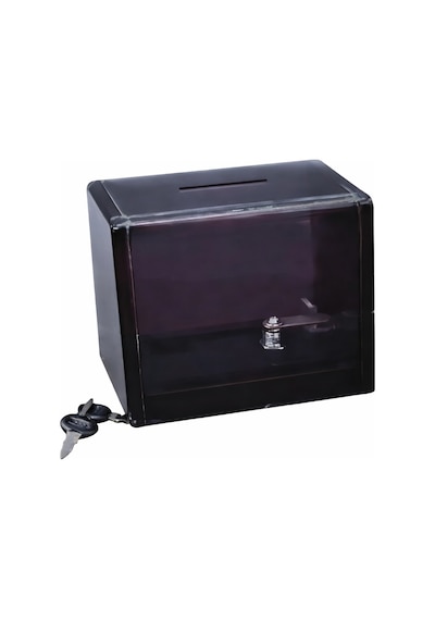 Tipbox - Bahşiş Kutusu Füme 17x11xh15cm