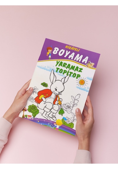Hikayeli Boyama Kitapları 5'li Hikaye İle Boya