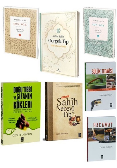 Aidin Salih Gerçek Tıp Son Söz 1-2 Mercan Sağlık Seti 7 Kitap ...