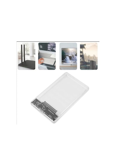Usb 3.0 Taşınabilir Hardisk Kutusu Şeffaf Kutu