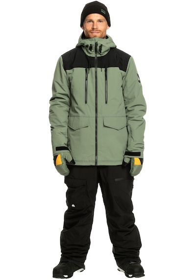 Quiksilver Utılıty Bıb Siyah Siyah