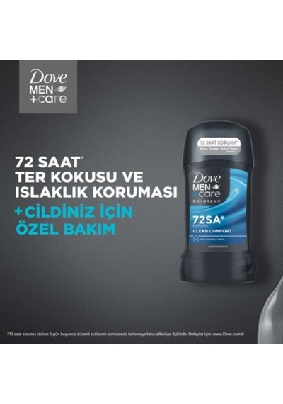 72 Saat Koruma Sağlayan Erkek Stick Deodorant, Temiz Ve Ferah Hissettirir