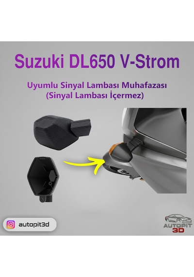 Suzuki Dl650 V-strom Sinyal Lambası Muhafazası Sinyal Lambası İçermez