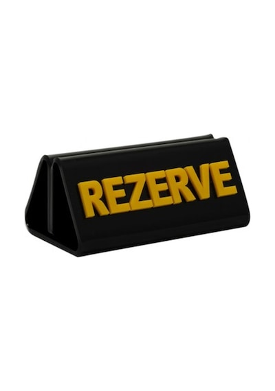 Rezerve Adisyonlu Siyah - Sarı