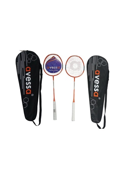 Delux Serisi Bst-700 Badmington Raket Set Turuncu Arkadaş Oyun Eğlence