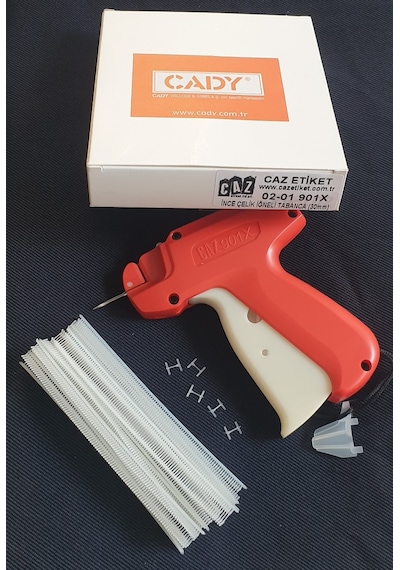 Cady Caz Türban Gelinlik Tabancası 901x Ve 500 Adet 5 Soket 5mm Naylon Kılçık