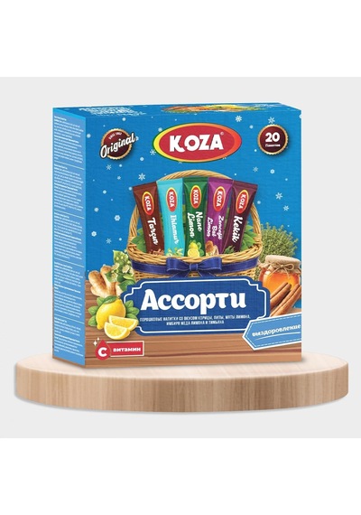 Asorti Kış İçeceği, Tarçın, Ihlamur, Nane Limon, Zencefil Bal Limon Ve Kekik Aromalı, Vitamin C İçerikli, 20 Stick