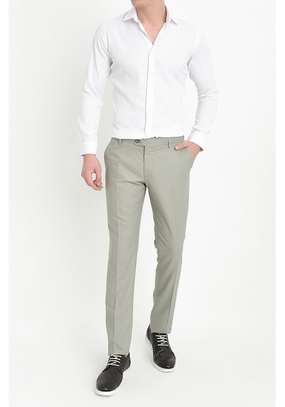 Efor Pant. 047 Slim Fit Açık Yeşil Altro Pantolon Yeşil