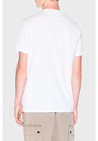 Armani Exchange Erkek T Shirt Xm002213 Af10356 U0009 Beyaz Beyaz
