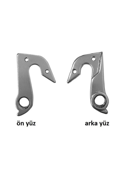Bisiklet Kadro Attırıcı Kulağı Alüminyum Kulak Çok Renkli