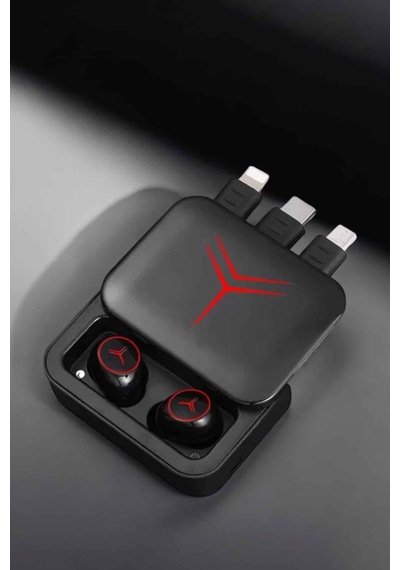 Powerbankli Kulaklık Bluetooth Bağlantılı Çoklu Bağlantı