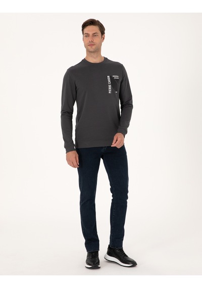 Pierre Cardin Erkek Antrasit Sweatshirt 50317750-vr006 Antrasit