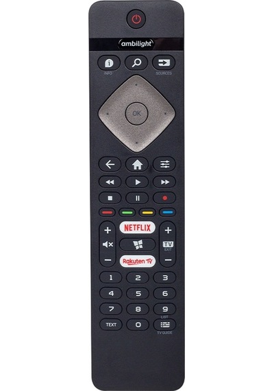 Kl Ambılıght Netflıx-rakuten Tv Tuşlu 43pus6504/62 Led Tv Kumanda