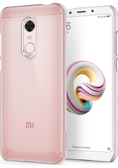 Spigen Redmi 5 Plus İle Uyumlu Kılıf Thin Fit Crystal Crystal Clear