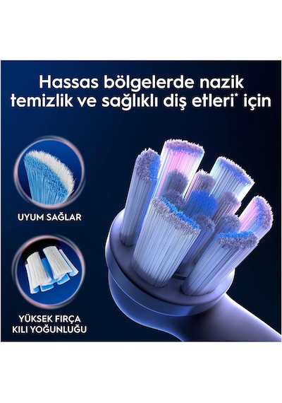 Oral-b Io Gentle Care Beyaz Diş Fırçası Yedek Başlığı 2 Adet
