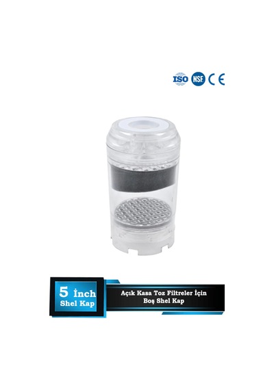 Sumarkt Boş Shell Kap 5'' Inch Toz Filtreler Için Uyumlu Boş Kap