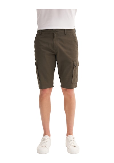Cazador Erkek Bermuda Fit Kargo Şort Haki