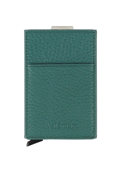 Walsmart Cover Clip Floater Akıllı Mekanizmalı Deri Cüzdan Petrol