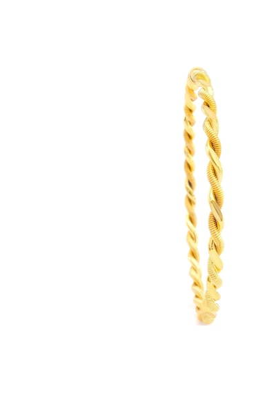 Ferizz Altın Kaplama Adana Burması Bilezik 3 Mm Blz-3003 Altın