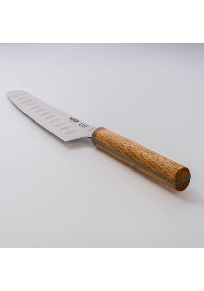 Pirge Life Santoku Bıçağı 16 Cm - 10016 Açık Kahverengi