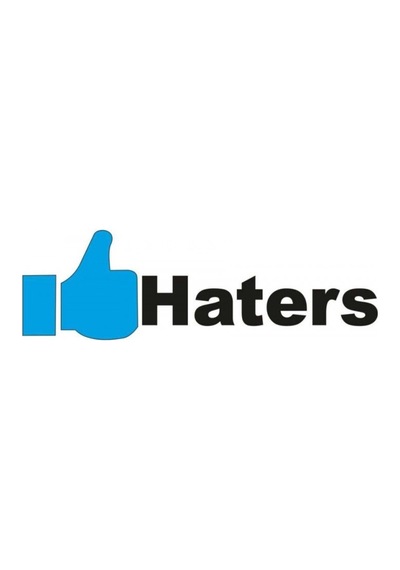 Haters Sticker 14 X 6 Cm