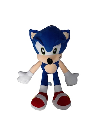 Sonıc Peluş 45cm Büyük Boy Oyuncak Sonic Mavi