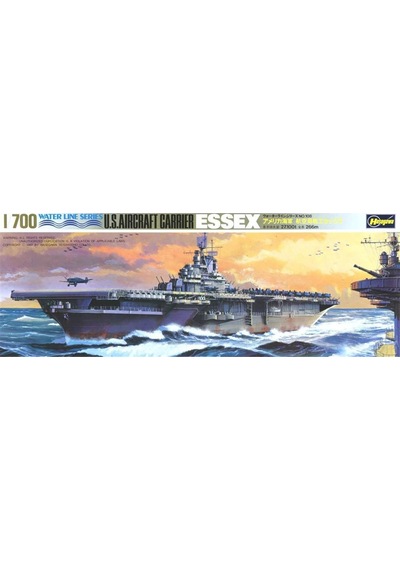 Hasegawa 707 49707 1/700 Ölçek, Abd Essex Uçak Gemisi Waterline Serisi , Plastik Model Kiti