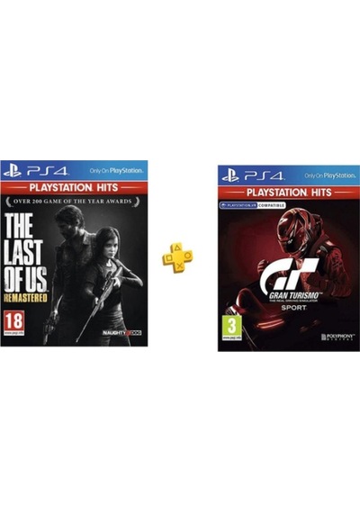 The Last Of Us Remastered PS4 Oyun + Gran Turismo Sport PS4 Oyun