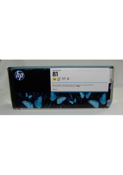 Hp C4933A No81 Yellow 680Ml. ***2020 ***