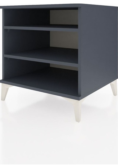 Kronos Komodin 2 Raflı 60x59x64 Antrasit-antrasit Antrasit