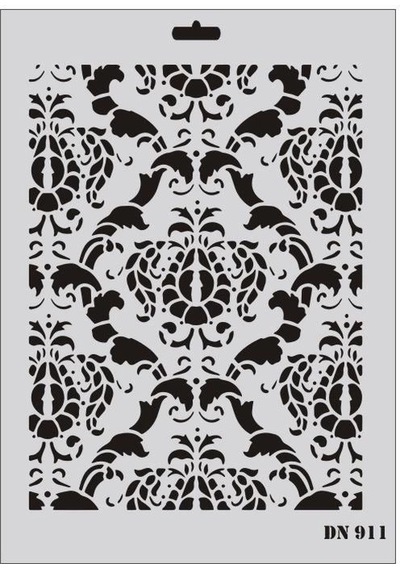 Mey İthalat Rich Dantel Seri Dn-911 Stencil 35x25 Cm