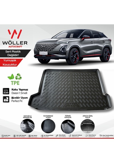 Chery Omoda 5 Bagaj Havuzu 2022 Sonrası 3d Ultraflex Esnek