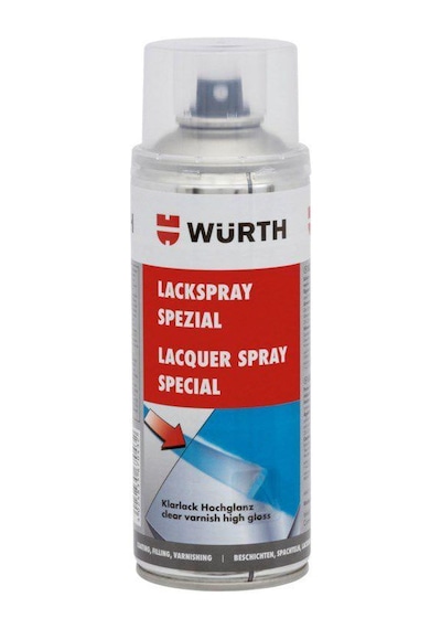 Würth Sprey Şeffaf Parlak Vernik 400 Ml Ral1930