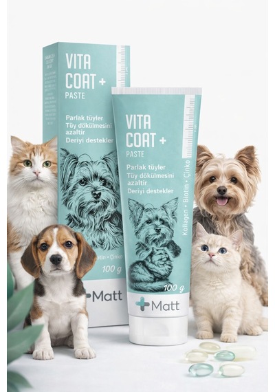 Matt Malt Vita Coat Paste Kedi Tüyü Güçlendirici