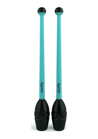Gymo Birbirine Bağlanabilir Ritmik Cimnastik Labut 41cm Siyah-nane Yeşili