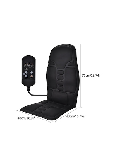 Isıtmalı Masaj Minderi Kumandalı Ev,ofis,araç Uyumlu Ergonomik Titreşimli Masaj Pedi Diğer