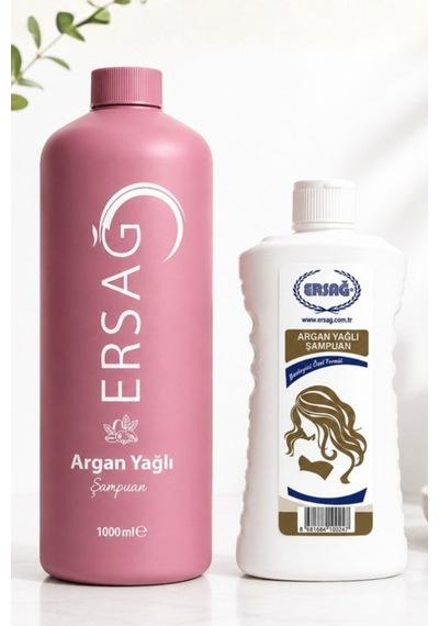 Ersağ Aparatlı Argan Yağlı Şampuan 1 L
